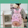 Backpack Printed Capybara Children Cartoon Schoolbag Outdoor Leisure Bag Storage
