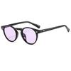 Small Vintage Round Sunglasses Men Women Brand Designer Ocean Color Sun Glasses Male Female Fashion Retro Oval Oculos De Sol