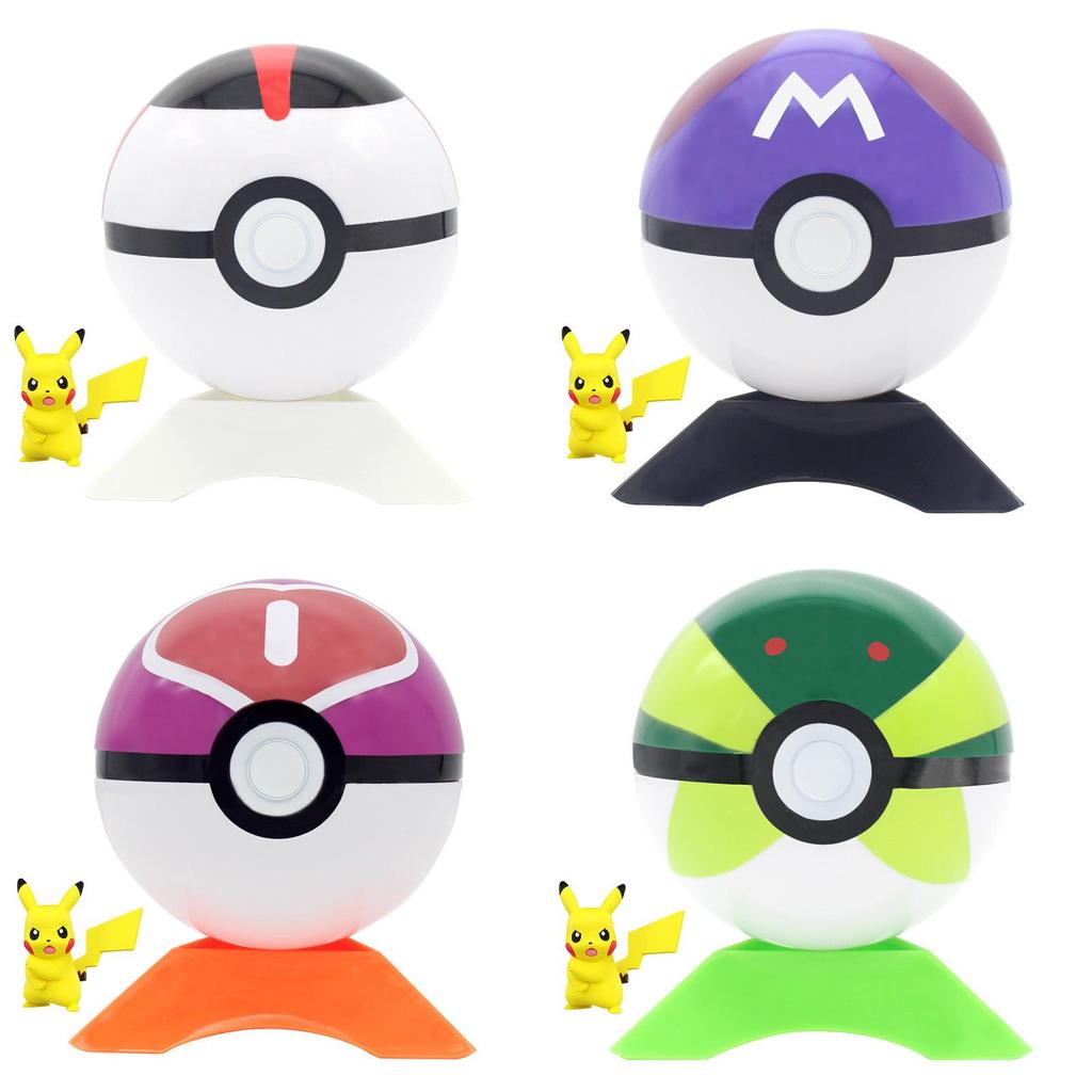 Premium Quality Pokemon Pokeball 7cm Toy Ball With Pikachu Monster Figures Gift