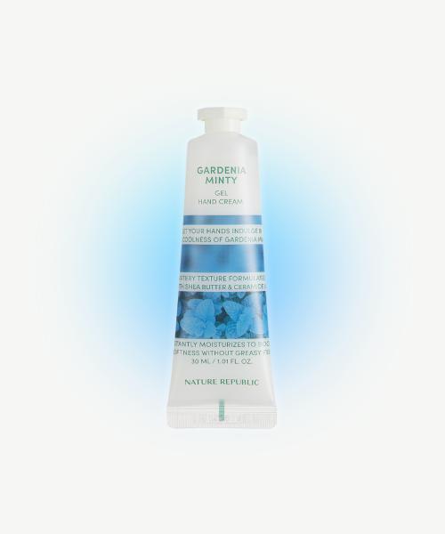 Hand & Nature Gardenia Minty Gel Hand Cream 30ml