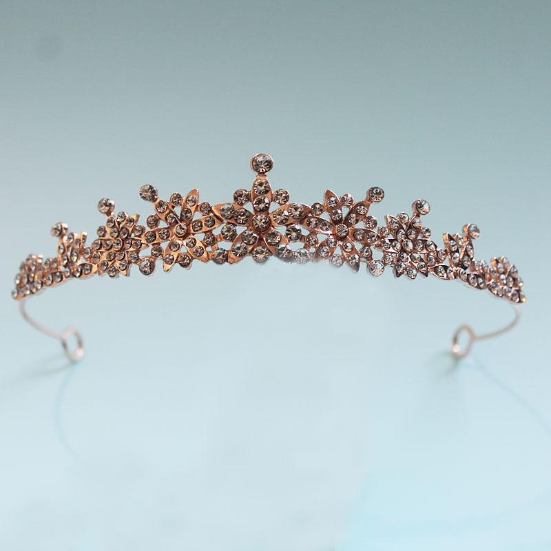 Coroana de mireasă cu perle și bentiță cu diamant, aliaj cu stras, frunze, prințesă, coroană de ziua de naștere, coafură de nuntă