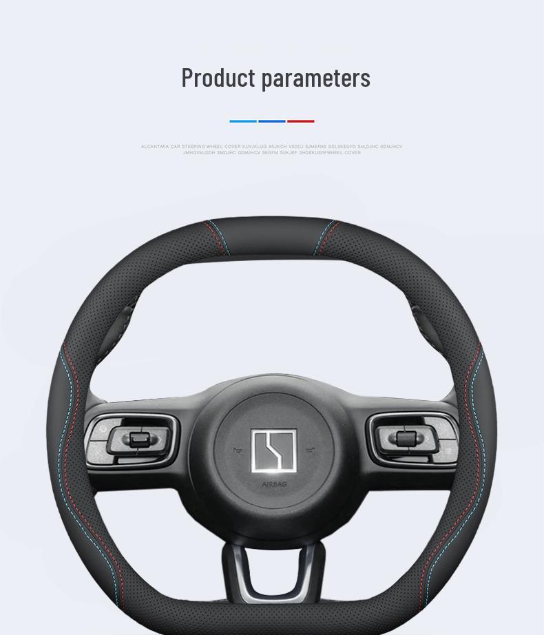 Zeekr 001/009/X Steering Wheel Cover, Nappa Leather, All-Season