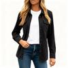 Women's Casual And Fashionable Corduroy Shirt Jacket