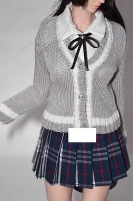 Scale Action GS kompatibel mit TBLeague sexy schöne JK Highschool-Mode zottelige Strickjacke nicht enthalten Kopf und andere [TOYBARJAPAN] 1/6