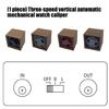 Automatic Watch Winder with Three Speed Rotation Quiet Motor Performances and Soft Cushion Interior for Watch Storage