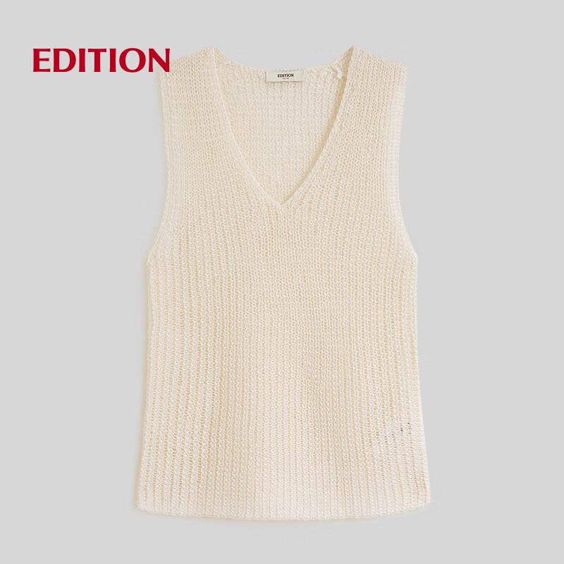 Edition RED LABEL 2025 Summer Mulberry Silk Knit Tank Top