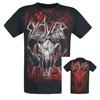 2026 Neon Art Slayer T-Shirt Men Women Vintage Metal Rock Band Graphic Tee 100% Cotton Summer Streetwear Top
