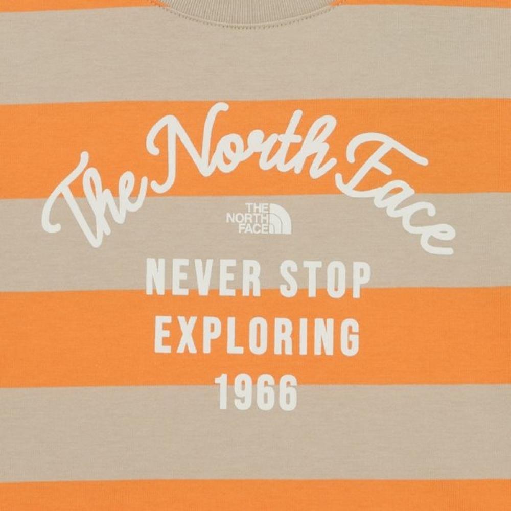 The North Face Kids Elowen Long Sleeve Tee Orange Nt7tr55u