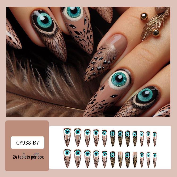 Hosszú Trapéz Koporsó Műköröm Matricák