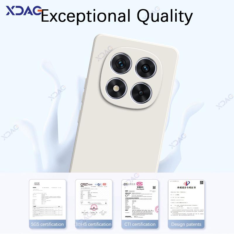 Luxury Double Liner Cases for Redmi Note 14 Pro 5G Full Shockproof Back Cover RedmiNote14Pro Square Liquid Silicone Coque Shield