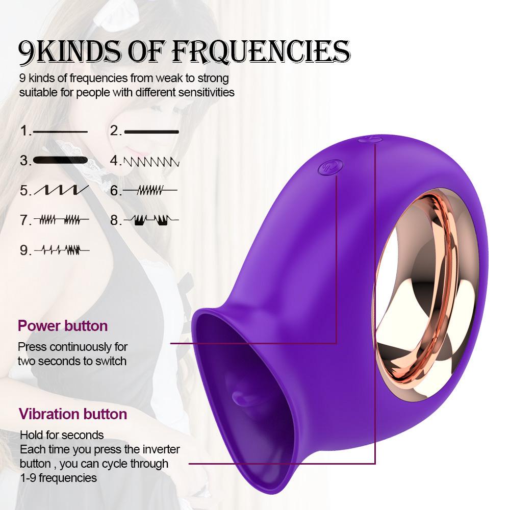 G Spot Clitoral Stimulator Sex Toys for Women Nipple Stimulation Soft Tongue Licking Vibrator Rechargeable Female Masturbator