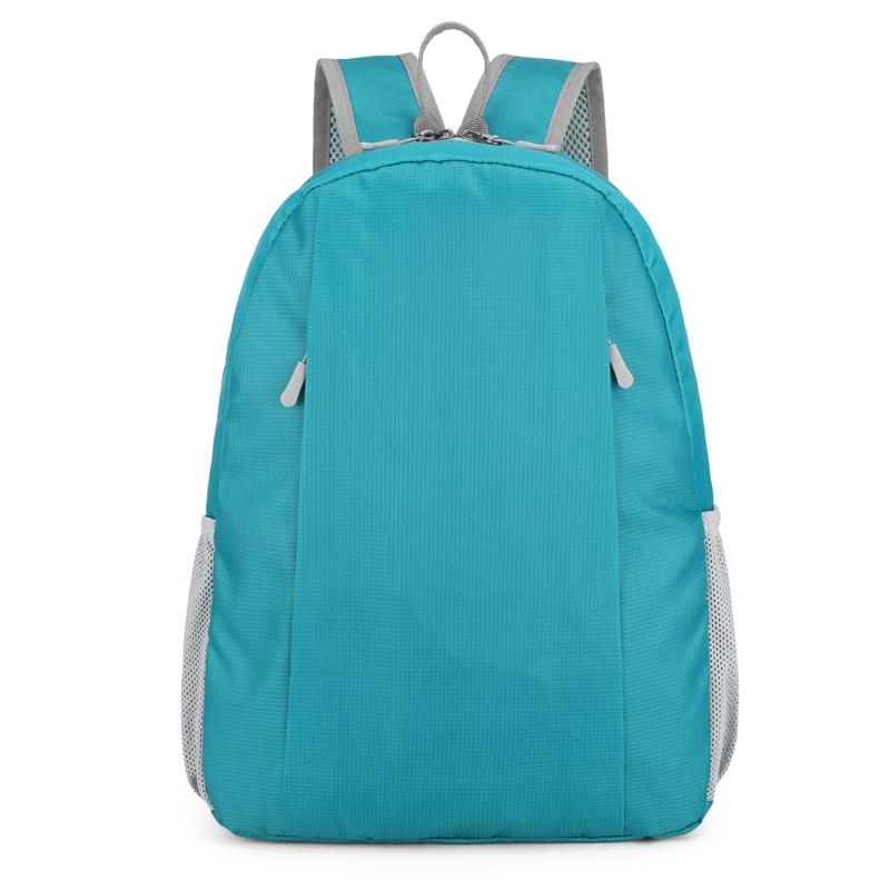 Outdoor Leichter Wanderrucksack Männer und Frauen mit der gleichen großen Kapazität Einfache und langlebige faltbare Campingrucksäcke