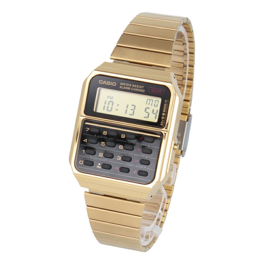 Casio Casio Standard Cheap Casio CA-500WEG-1A Digital Calculator Watch Men s Women s
