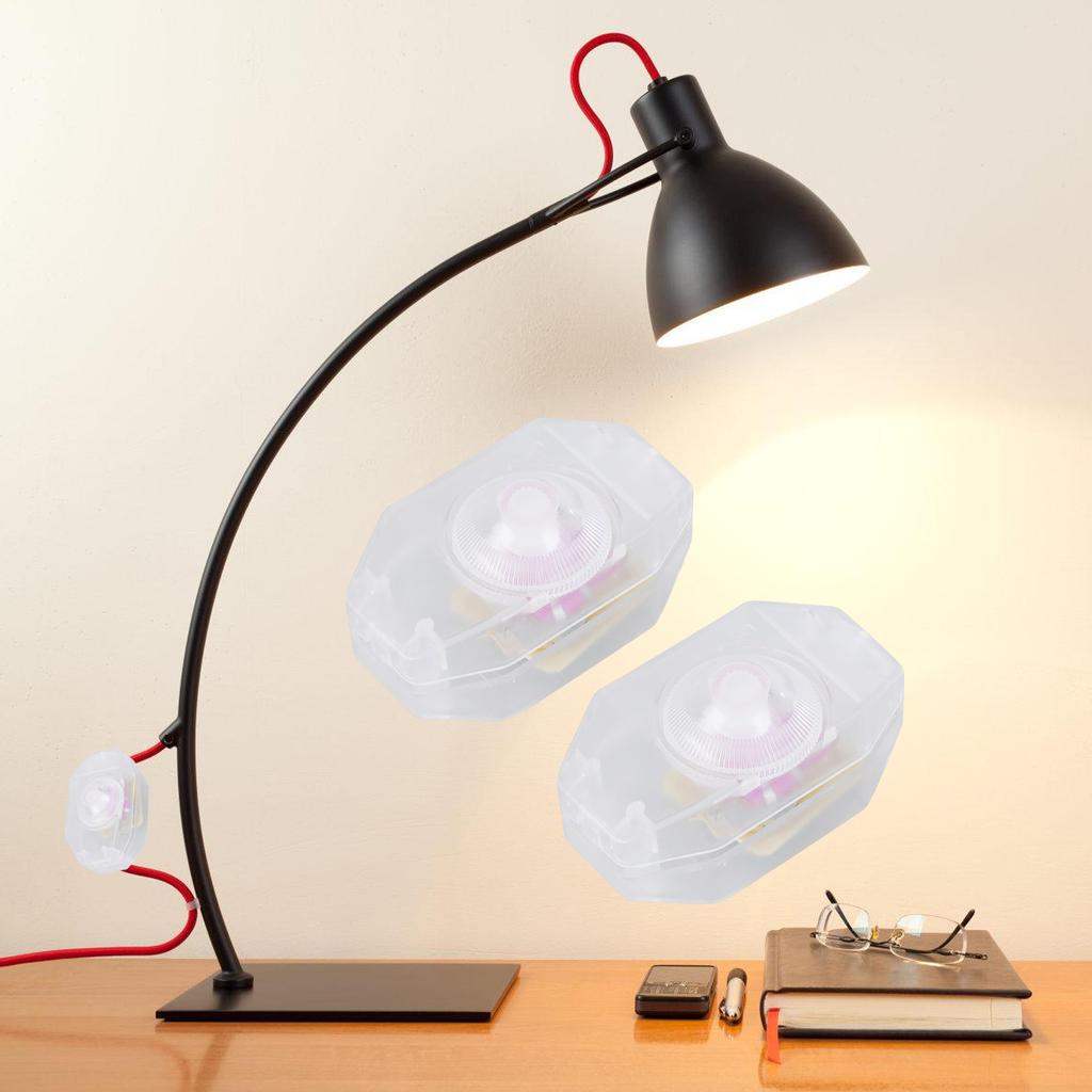 2pcs Multipurpose LED Dimmer Switches Adjustable Knob Home Accessory for 220V 230V Lamp Easy Installation Designs