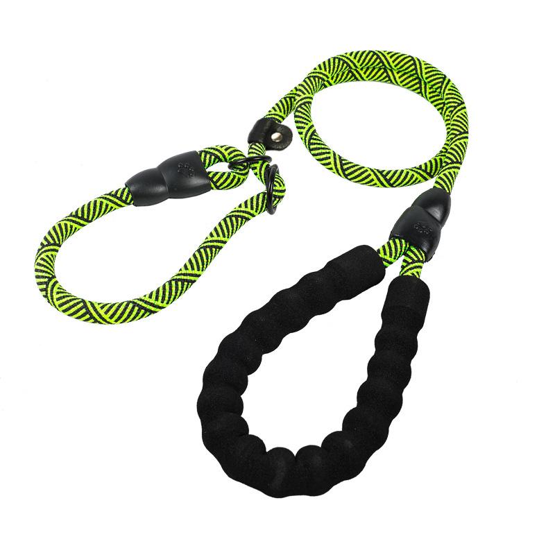 Dog Chain Pet Leash Explosion-proof Integrated P Rope P Chain Outdoor Leash Walking Medium and Large Dog