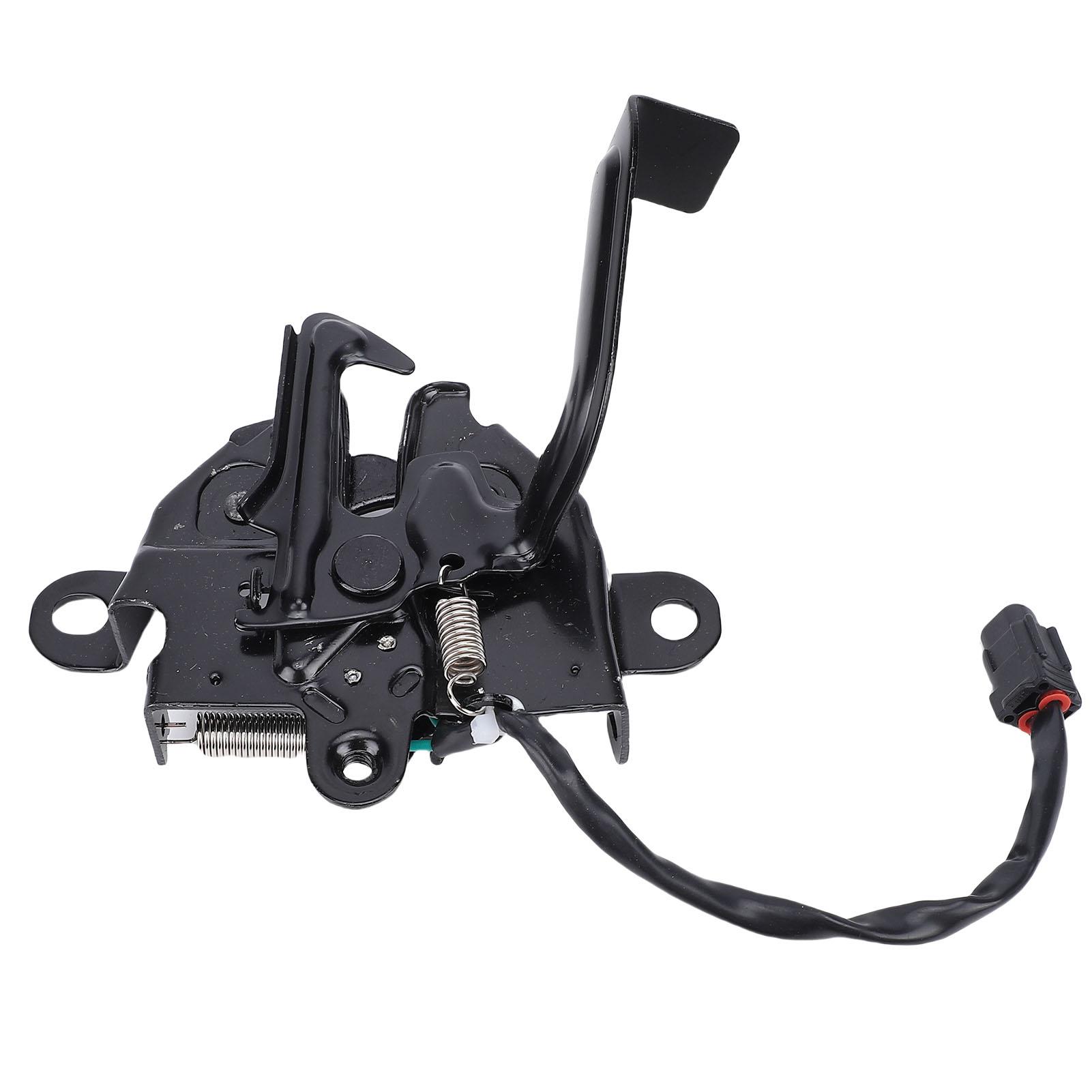 Hood Lock, Secure Metal Engine Hood Bonnet Lock Replacement with Lifespan for 2.5L 2014-2015 2.5L 2016 3.5L 2014-2016 Front Hood Lock