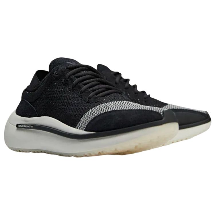 Adidas Y-3 Qisan Knit Black Off White Unisex Sneakers FZ6395