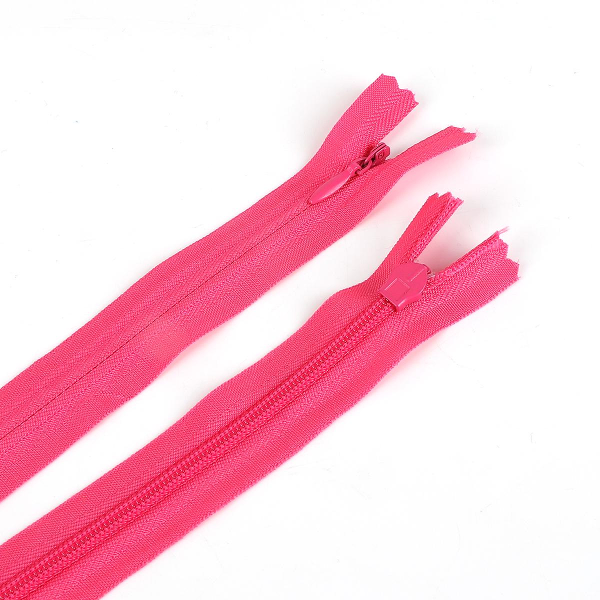 

10 шт. 28/35/40/50/55/60 см длинные невидимые молнии белый/серый/красный/розовый DIY нейлоновая спиральная молния для шитья одежды/сумок/домашнего текстиля