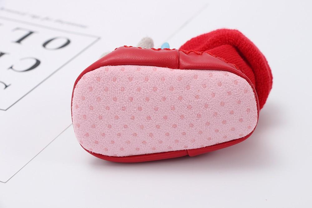 Newborn Baby Boys Girls Christmas Floor Socks - Baby Step Socks