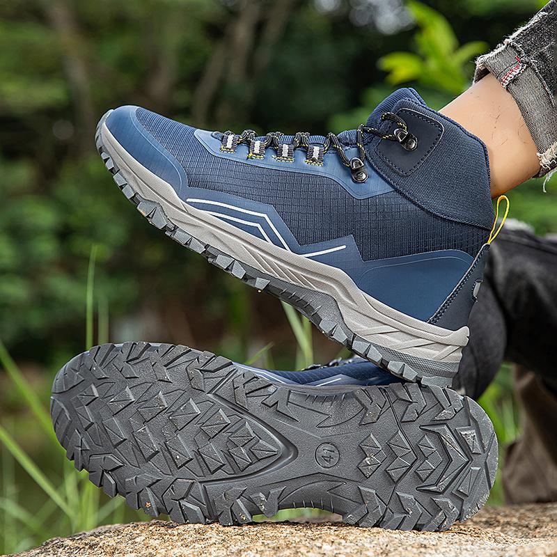 Waterproof Unisex Hiking Shoes Outdoor Trekking Shoes Men Women Ankle Hiking Boots