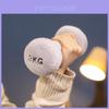 Adoráveis Figurinhas de Pelúcia Kettlebell e Haltere Perfeitas para Decoração de Academia e Presentes