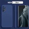 Matte Back Cover Original Liquid Silicone Phone  TPU case For Samsung A32 A33 A35 A36 A41 A42 A51 A52 Plain Soft Case