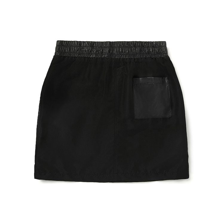 Vans Patchwork Multi-Pocket Fashion Comfortable Sports Casual Skirt Women Skirts Black VN0A54KMBLK