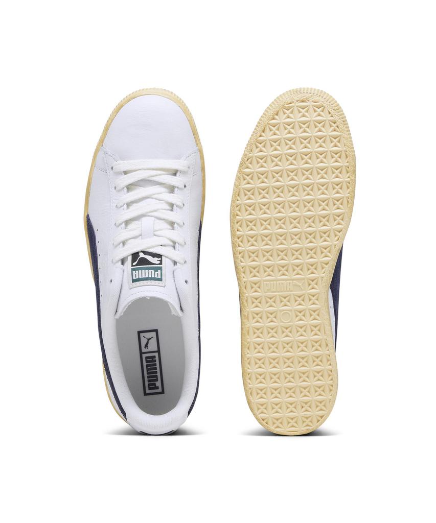 Puma Clyde Vintage - White:Navy / 394687-01