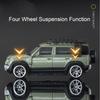 1:64 Land Rover 110 Toy Car Model Sliding Shock Absorption Metal Deicast Off-road Vehicle Drop Resistant Models for Boys Gifts