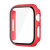 Glass+Case For Apple Watch 8 7 45mm 44mm 41mm 40mm PC Screen Protector Cover iwatch Series 3/4/5/6/SE/7/8 SmartWatch Accessories