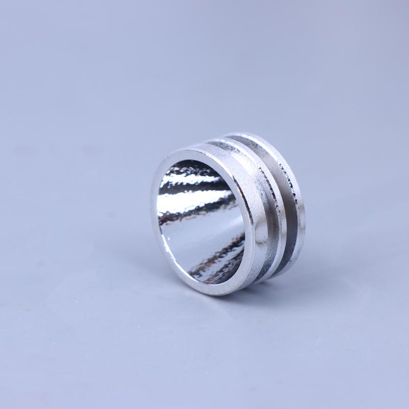 1 Pcs S5 20Mm Smooth Reflector Flashlight Reflective Cup Reflector Bow Smooth Orange Peel Led Hole 7Mm