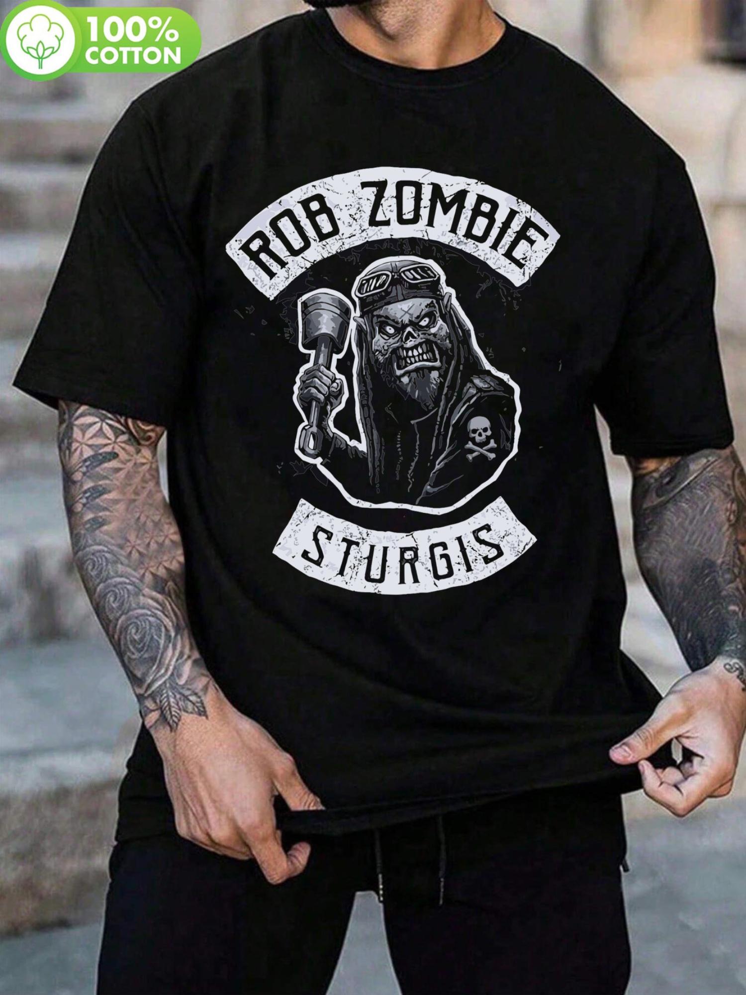 Rob Zombie Sturgis Black T-shirt - Cotton S