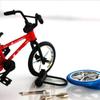 High Quality Bike Fans Boy Toys Zinc Zinc Alloy Model Toys Finger BMX Spare Tire Finger Bicycle Mini Bike