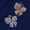 The "Yi Die" Brooch Is A High-end, Versatile and Elegant Crystal Butterfly Brooch with A Unique Design Sense
