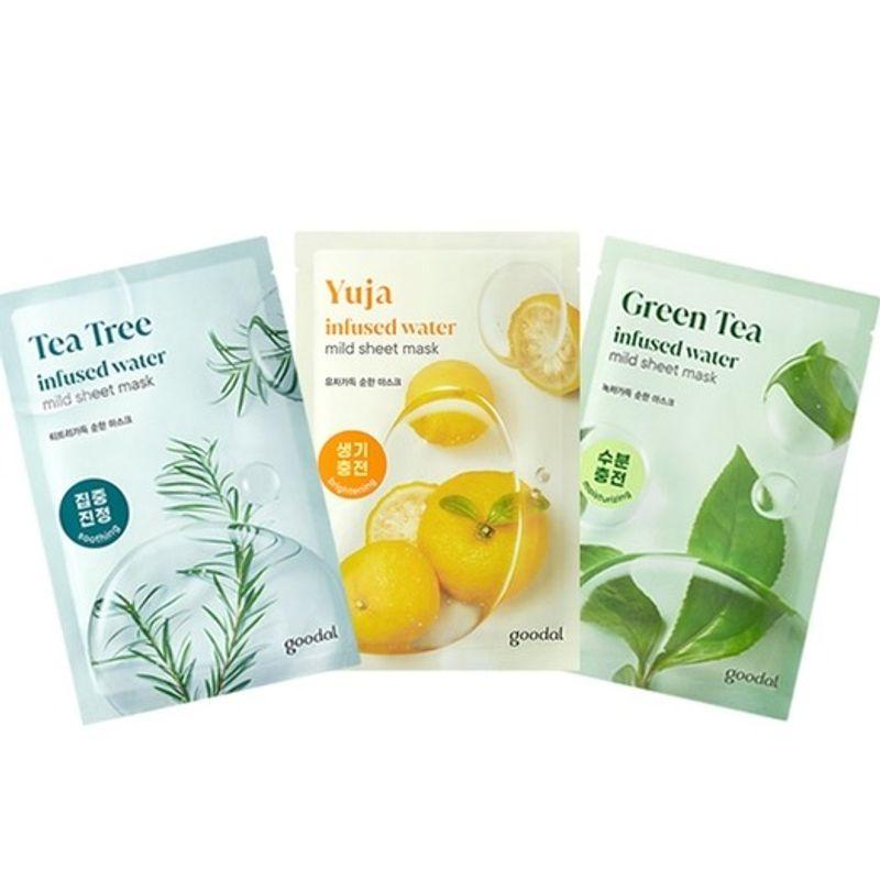 Goodal Mild Mask (22AD) 10 sheets Green Apple