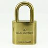 Used LOUIS VUITTON Cadena No.317 metal gold padlock