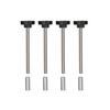 Secure Load Bearing Car Top Luggage Mounting Brackets Reinforced Iron Roof Rack Fixing for Fieryred Bunker