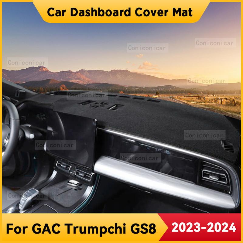 For GAC Trumpchi GS8  2024 Car Dashboard Cover Mat Non-slip Sun Shade Cushion Protective DashMat Pad Interior Accessories