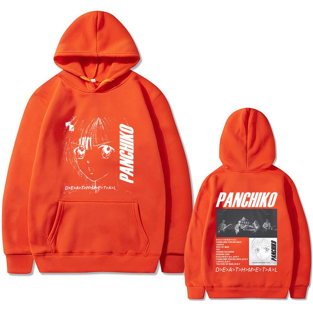 Rock Band Panchiko Album Graphic Hoodie Women Gothic Vintage Oversized Sweatshirt  Women Fleece Hoodies