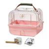 Bird Travel Carrier Pet Supplies, Ventilation, Outdoor Use, with Carry Handle Portable Parrot Cage for Conures, Budgies Finches