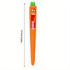 Screaming Carrot Gel Pen, Funny Creative Journaling Writing Pen, School Study Drawing Tool for Note Taking Stationery Supplies