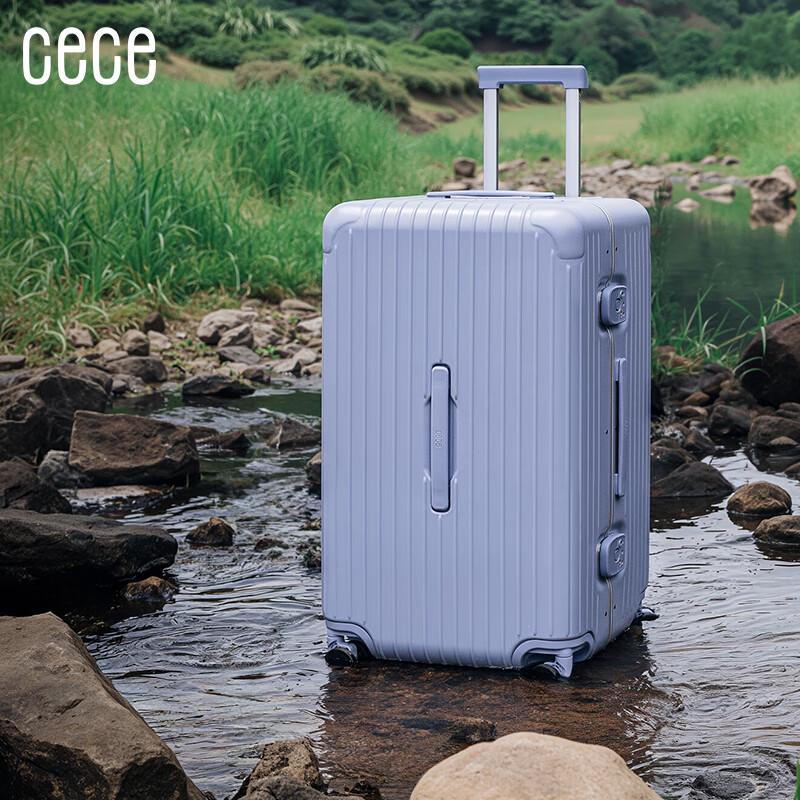 Cece PC Hardside Spinner Luggage with Aluminum Frame and TSA Lock 20-inch (Carry-on)