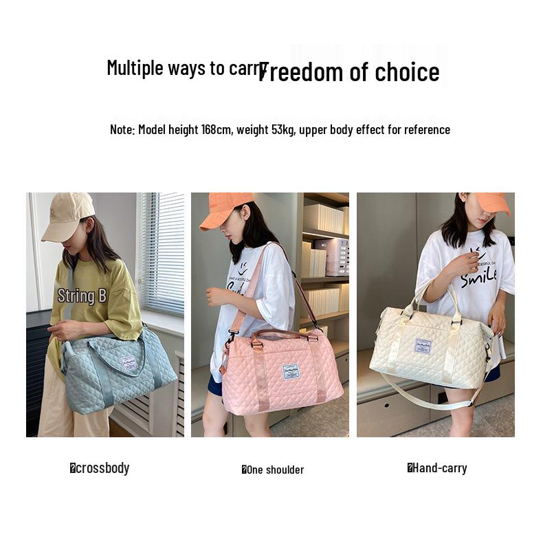 Borsa da Viaggio e Maternità Leggera di Grande Capacità per Donna - Bagaglio Multifunzionale Portatile
