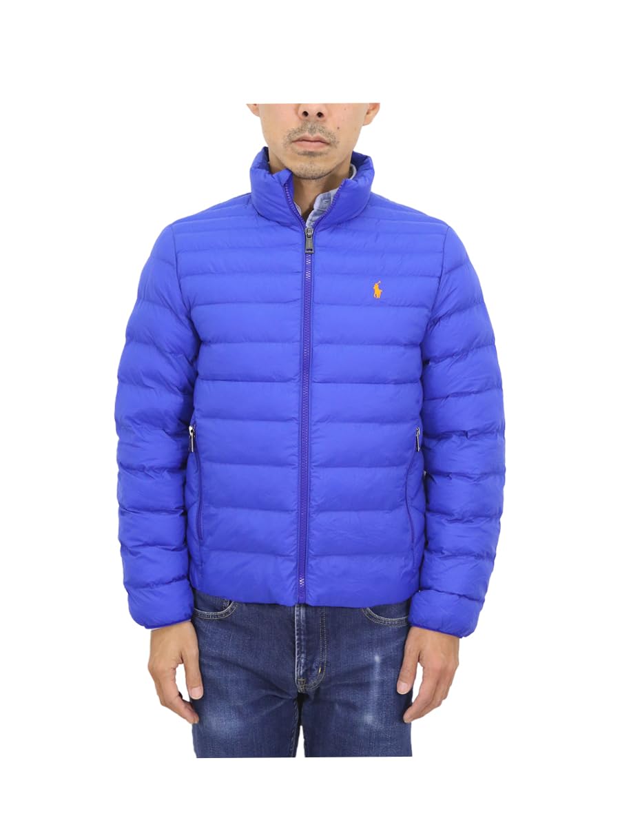 

POLO RALPH LAUREN Packable Padded Size 01010024 Boys Jacket, M, BLUE, синий