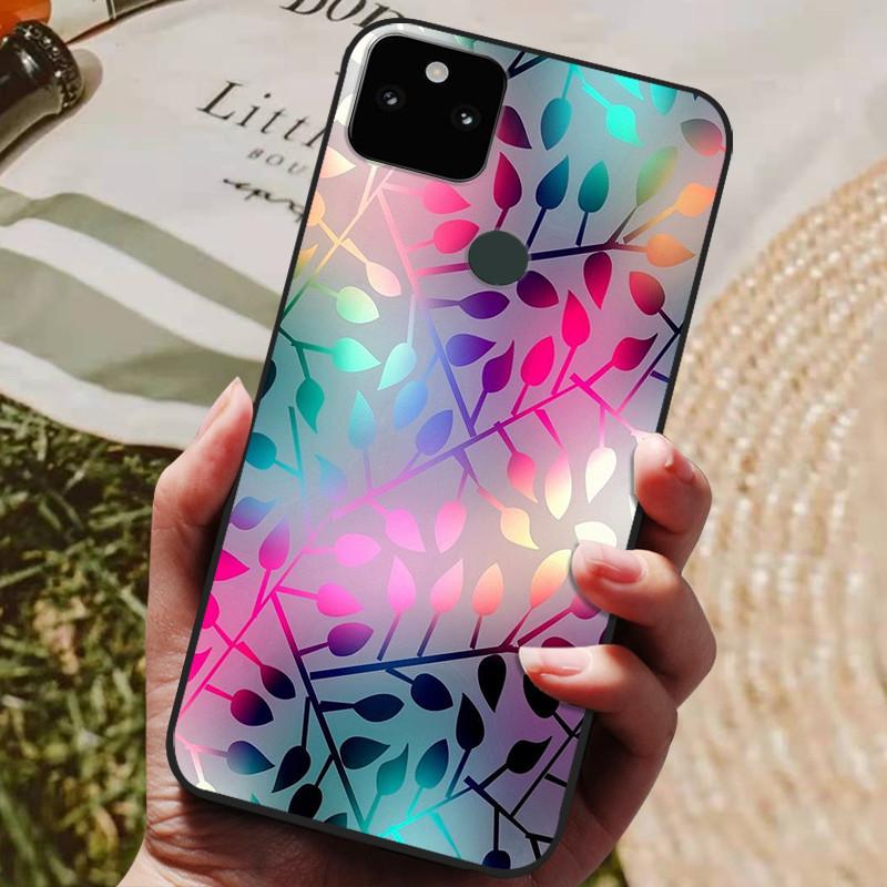 Modische Mattes Case Für Google Pixel 5A 5G 5 Case Weiches Silikon Google Pixel 4A 5G 4G Case Rückseite Pixel5 Pixel4A Cases Hüllen
