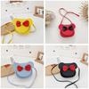 Bow Solid Color Girl Baby Shoulder Purse Simple Cute Flower Details Casual Wear