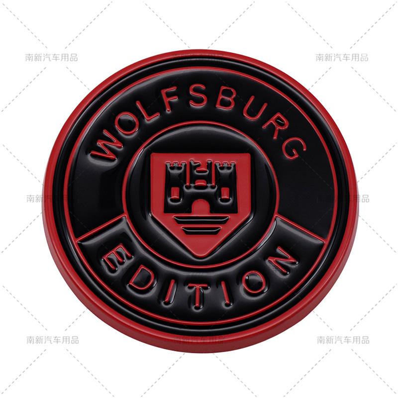 3D Metal Germany Wolfsburg Edition Logo Emblem Car Rear Trunk Sticker Front Grill Badge For VW GTI Golf 2 3 4 5 6 7 MK2 MK3 MK4 AY5