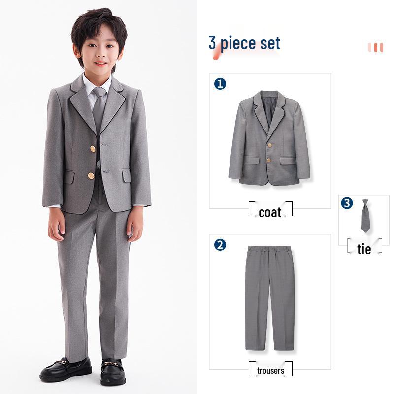 Summer British Style School Uniform Set for Students - Includes Choir and Graduation Options