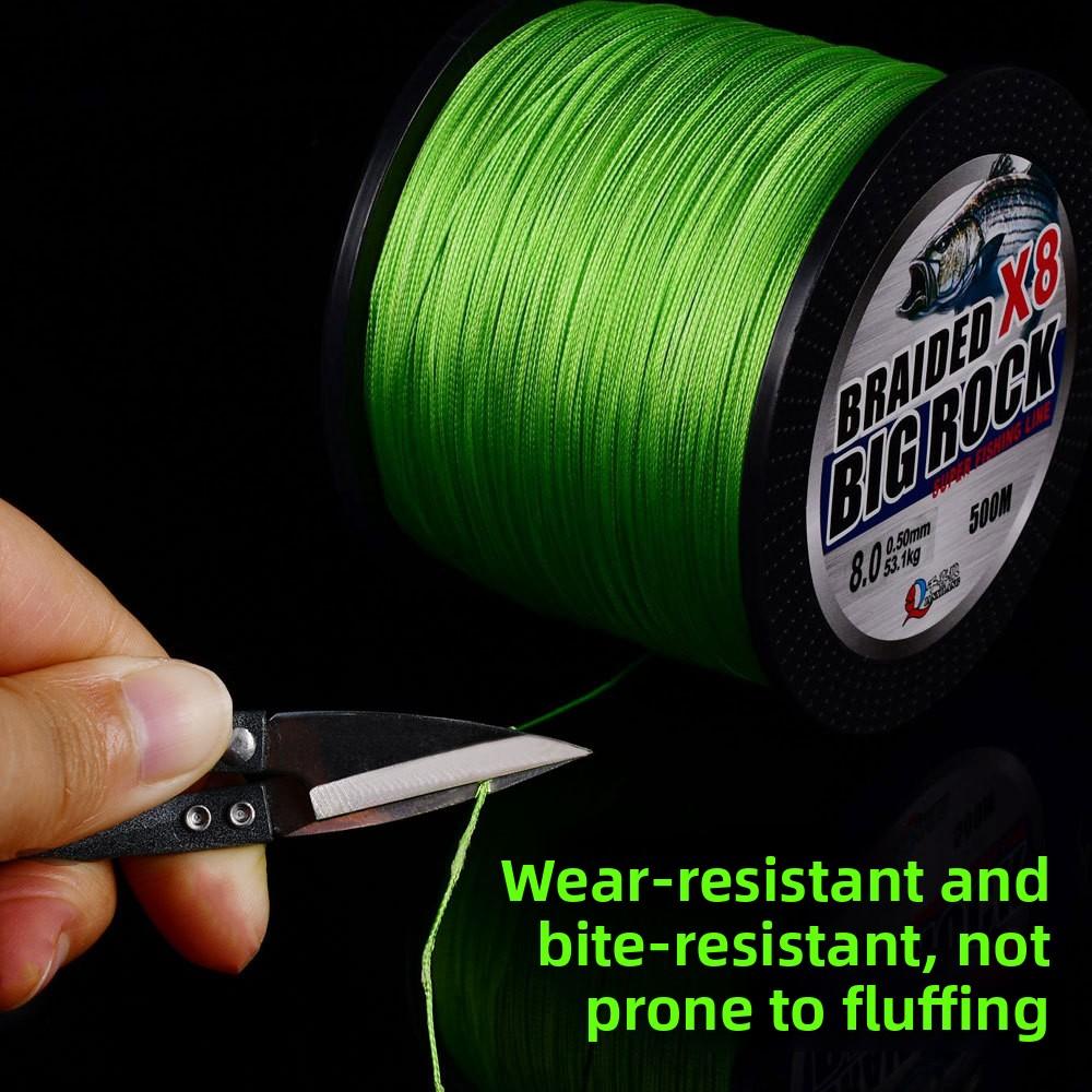 Qianxi Lang 1000-meter 8-strand Braided PE Fishing Line Lure Long-distance Casting; China-Origin 6 Per Box Packaging