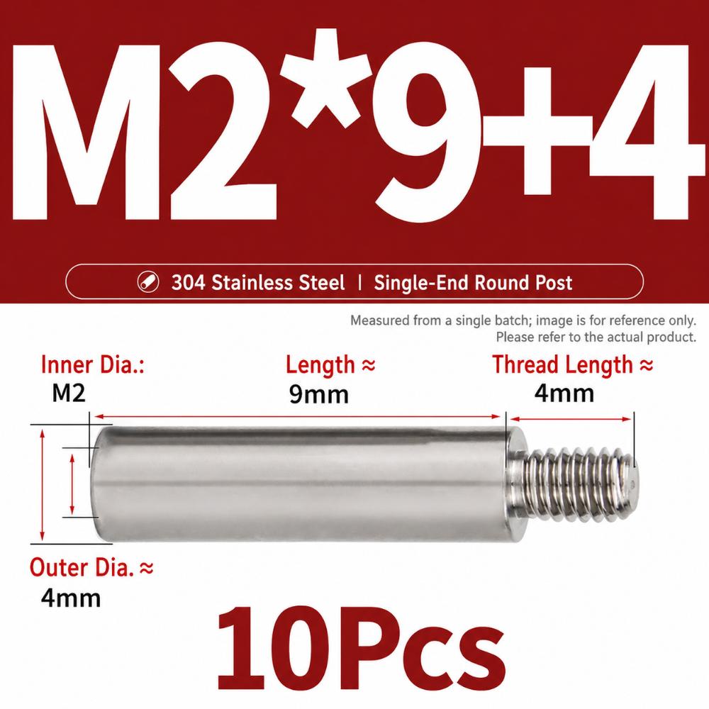 10Pcs Male Female PCB Standoff Spacer Circular Connecting Column  for PCB Chassis Connection